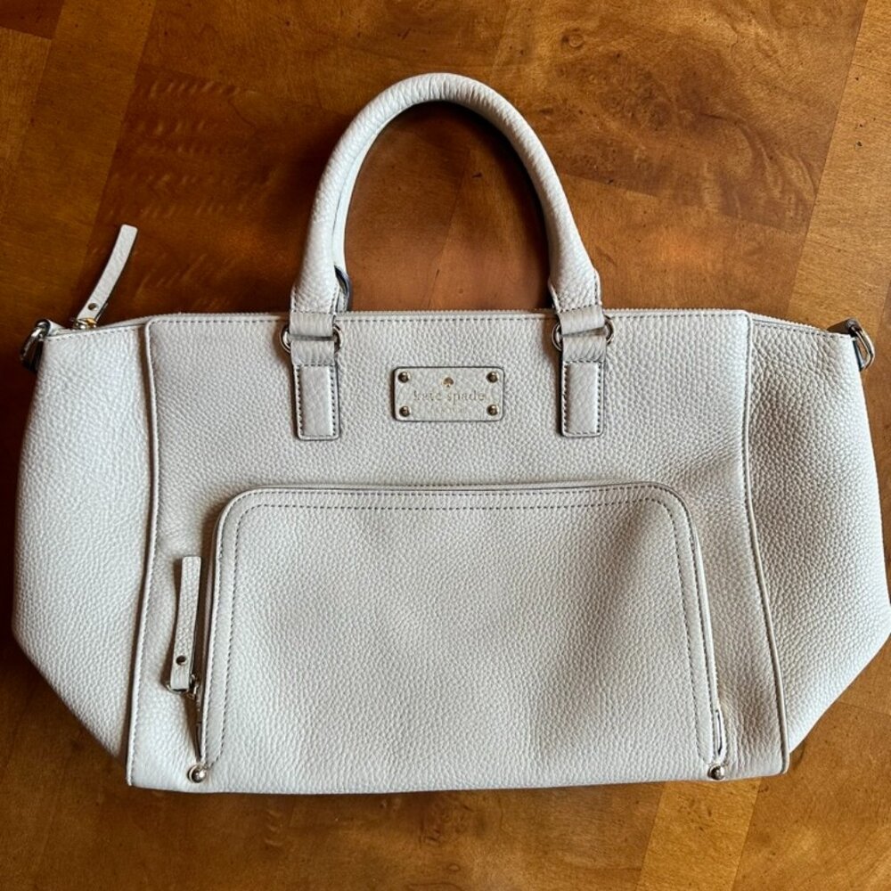 Kate Spade Beige Leather Handbag